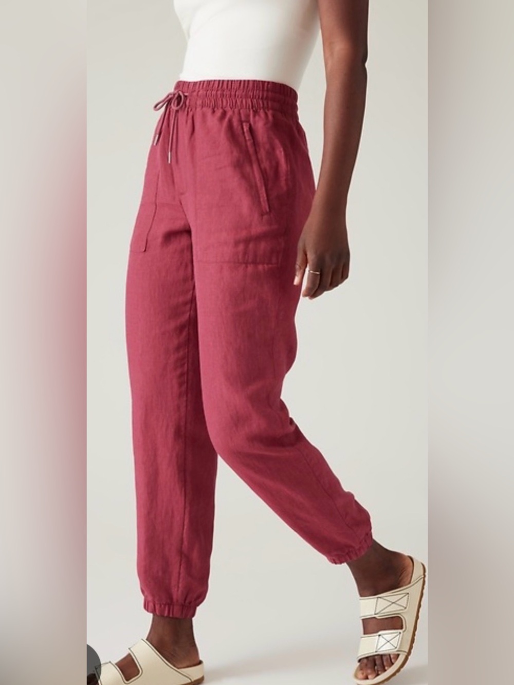 Athleta Retreat Linen Jogger